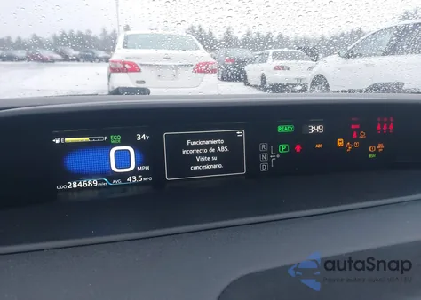 2019 Toyota Prius Le from USA, damaged, VIN JTDL9RFU8K3010374